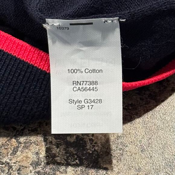 J Crew Sweater Vest Preppy Tennis Sporty Retro Academia Grunge Blue Pink Small - Picture 3 of 4